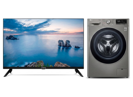 LG Smart TV va kir yuvish mashinasi